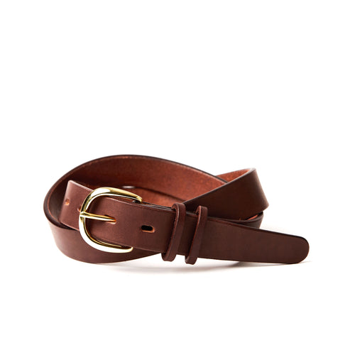 The Yachting Belt- Medium Brown 1 3/16