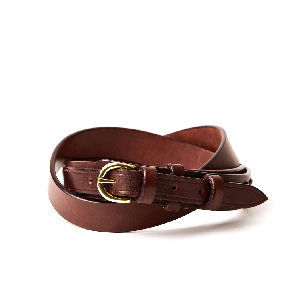 The Ranger Belt - Medium Brown 1 3/16