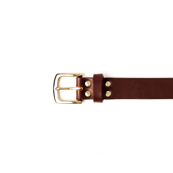 Load image into Gallery viewer, The Classic Belt - Medium Brown 1 3/8&quot; (35mm)
