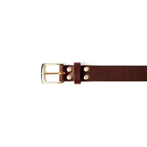 The Dress Belt -Medium Brown 1 3/16" (30mm)